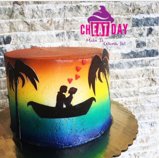 Custom Round Cake