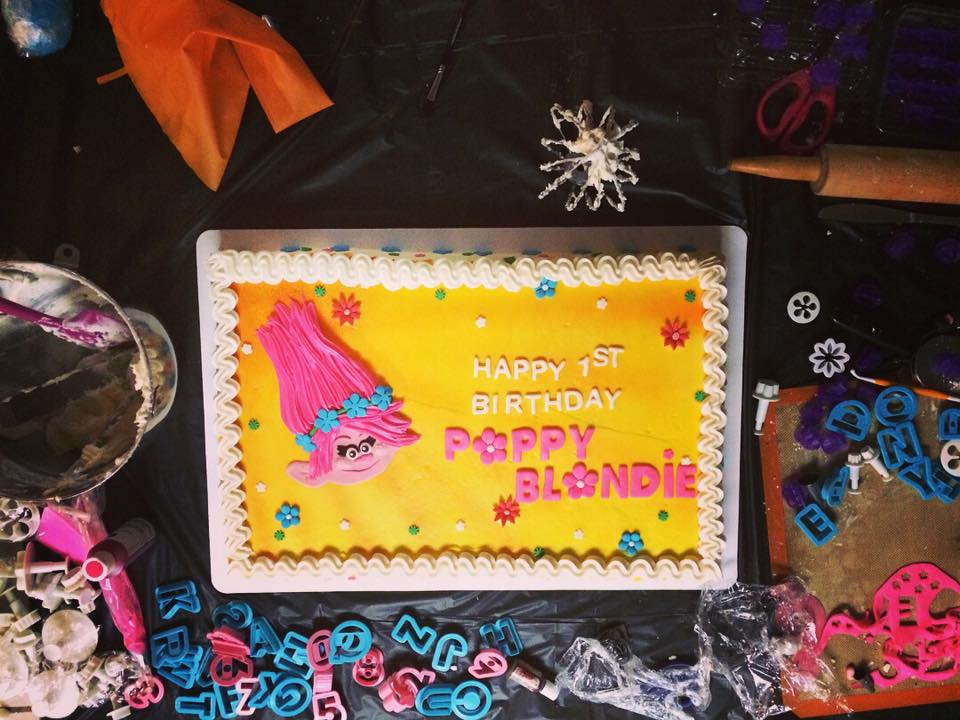 Custom Sheet Cake