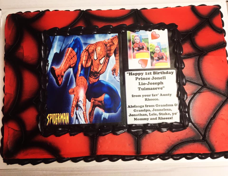 Custom Sheet Cake