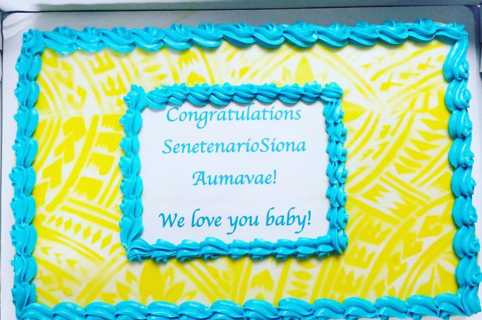 Custom Sheet Cake