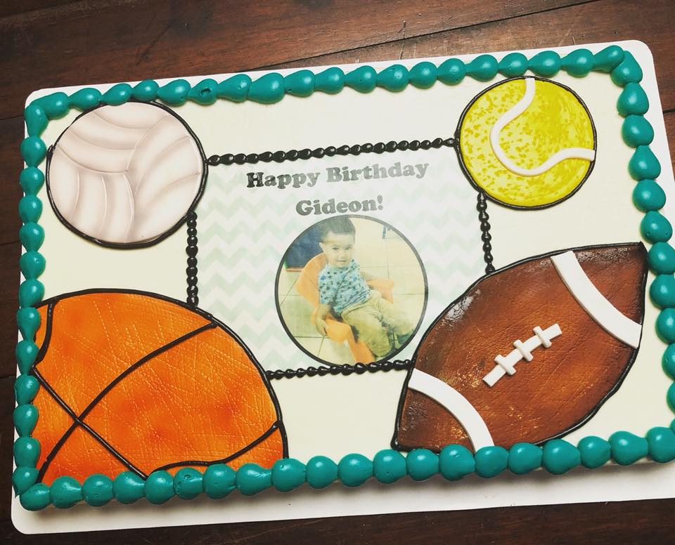 Custom Sheet Cake