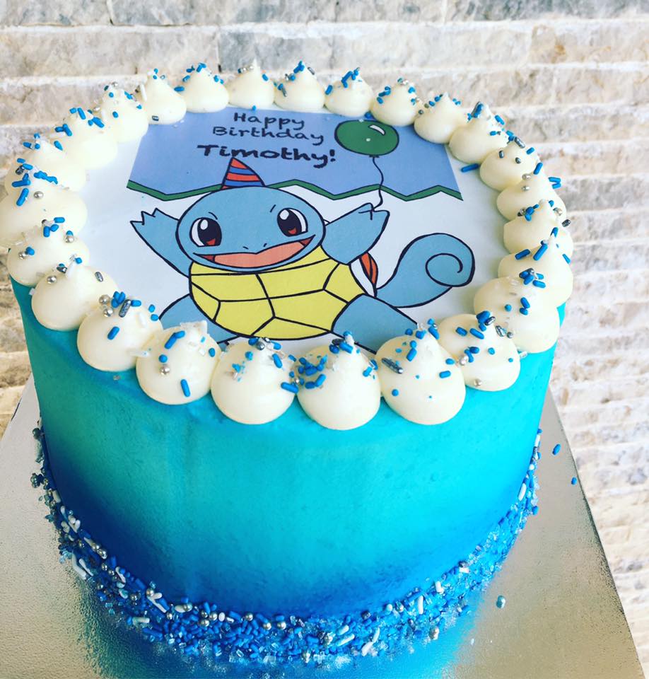 Themed Round Cake
